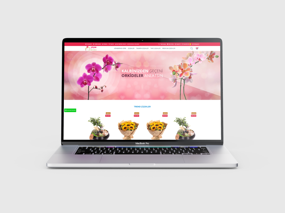 Opencart Çiçekci Teması V2